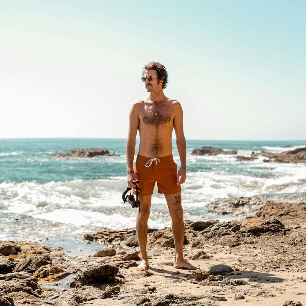Dandy Del Mar Riviera Burnt Sierra Swim Trunks